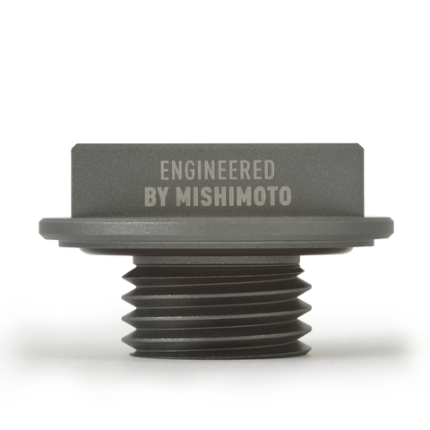 Mishimoto 87-01 Ford Mustang Hoonigan Oil Filler Cap - Silver - MMOFC-MUS1-HOONSL