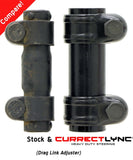 RockJock TJ/LJ/XJ/MJ Currectlync Steering System Bolt-On w/ 1 1/4in Dia. Tie Rod/Forged Drag Link - CE-9701