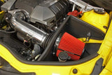 Spectre 10-12 Chevy Camaro V8-6.2L F/I Air Intake Kit - Clear Anodized w/Red Filter - 9908