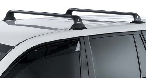 Rhino-Rack 16-19 Ford Explorer 5 Door SUV w/Flush Rails Vortex RVP 2 Bar Roof Rack - Black - RVP45