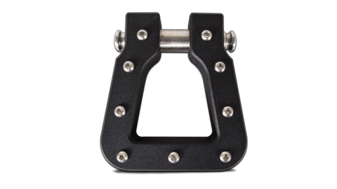 Body Armor 4x4 Mega D-Ring Black Single - 5141-B