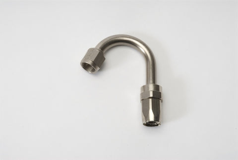Russell Performance -6 AN Endura 180 Degree Full Flow Swivel Hose End (With 1in Radius) - 613261