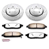 Power Stop 06-10 Jeep Commander Front Z36 Truck & Tow Brake Kit - K2219-36