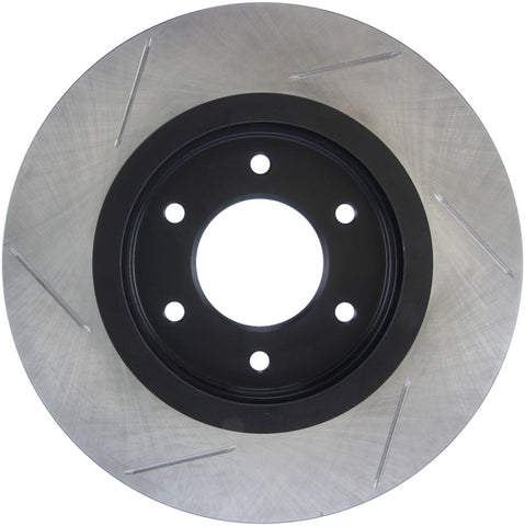 StopTech Power Slot 08-09 Infiniti QX4/QX56 / 07-09 Nissan Armada Left Front Slotted Rotor - 126.42099SL