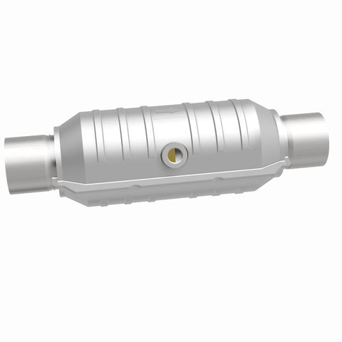 MagnaFlow Conv Univ 2.5in Inlet/Outlet Center/Center Round 11in Body L x 5.125in W x 15in Overall L - 51356