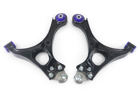 SuperPro 06 Honda Civic DX Front Lower Control Arm Set W/ Bushings - TRC1166