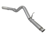aFe LARGE Bore HD 5in Exhausts DPF-Back SS w/ Pol Tips 16-17 GM Diesel Truck V8-6.6L (td) LML/L5P - 49-44081-P