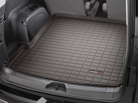 WeatherTech 2017+ GMC Acadia/Acadia Denali (6 & 7 Passenger Models Only) Cargo Liners - Cocoa - 43924