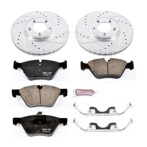 Power Stop 2005 Jaguar S-Type Front Z23 Evolution Sport Brake Kit - K1349
