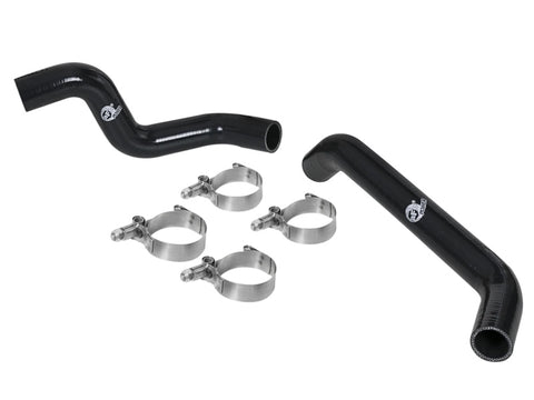 aFe BladeRunner Radiator Hose Kit w/ Black Hoses 07-11 Jeep Wrangler (JK) V6 3.8L - 46-50004-B