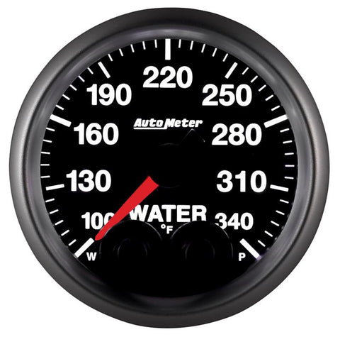 Autometer Elite 52mm 100-340 Deg F Water Temperature Peak and Warn Gauge w/ Electronic Control - 5655