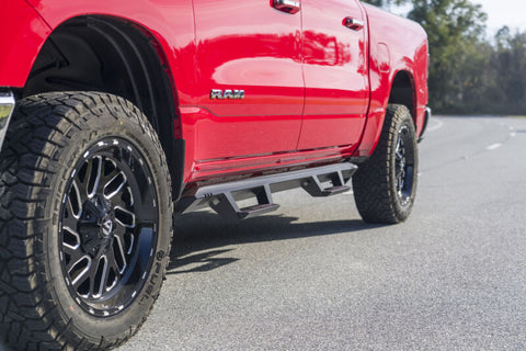 N-Fab EPYX 2019 Dodge RAM 1500 Crew Cab - Cab Length - Tex. Black - EXD19CC-TX