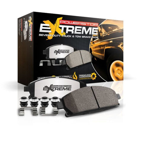 Power Stop 2018 Jaguar E-Pace Front Z36 Truck & Tow Brake Pads w/Hardware - Z36-1838