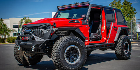 DV8 Offroad 2018+ Jeep JL/ Gladiator Angry Grill - GRJL-01