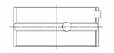 ACL BMC Mini Inline 4 (from 1983 up) Standard Size High Performance Main Bearing Set - 3M2205H-STD
