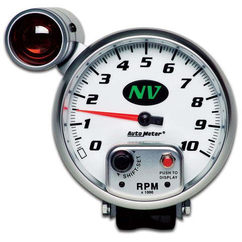 Autometer Voltmeter 52.4mm Short Sweep Electric 8-18 Volts - 7392