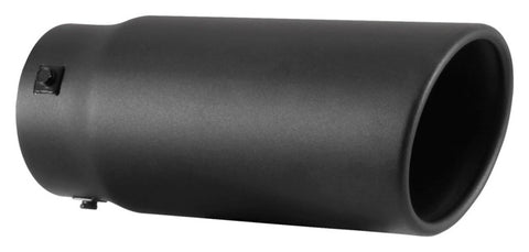 Spectre Exhaust Tip 4-1/2in. OD / Slant - Black - 22361
