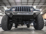 Road Armor 18-20 Jeep Wrangler JL SPARTAN Bolt-On Front Bumper Skid Plate Guard - Tex Blk - 5183XFSPB