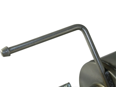 aFe MACHForce XP Exhaust Cat-Back SS-409 4in Polished Tip 11-12 Ford F-150 EcoBoost V6-3.5L (tt) - 49-43041-P