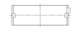 ACL Toyota 1RZ, 2RZ, 2TZ, 3RZ Inline 4 Std High Performance W/ Extra Oil Clearance Main Bearing Set - 5M8378HX-STD