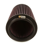 K&N Filter Universal Rubber Filter 4 inch Flange 5 3/8 inch Base 4 3/8 inch Top 7 inch Height - RU-2590