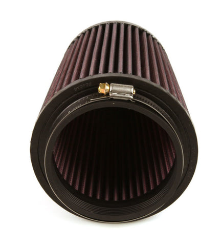 K&N Filter Universal Rubber Filter 4 inch Flange 5 3/8 inch Base 4 3/8 inch Top 7 inch Height - RU-2590