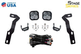 Diode Dynamics 16-21 Toyota Tacoma Sport SS3 LED Ditch Light Kit - Yellow Combo - DD6373