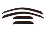 AVS 07-13 Chevy Silverado 1500 Ext. Cab Ventvisor Front & Rear Window Deflectors 4pc - Smoke - 194040