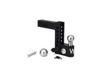 Weigh Safe Aero Hitch 8in Drop Hitch & 2in Shank (10K/12.5K GTWR) - Steel - AWS8-2
