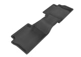 3D MAXpider 2014-2018 Mazda Mazda3 Kagu 2nd Row Floormats - Black - L1MZ04321509