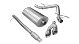 Corsa 2010-2013 Chevrolet Silverado Crew Cab/Short Bed 1500 4.8L V8 Polished Sport Cat-Back Exhaust - 14925