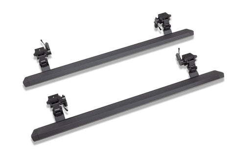 RealTruck 20-24 Jeep Gladiator CC 4dr VoltStep Electric Running Board Kit - Bedliner Coating - 20451687T