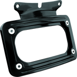 Kuryakyn Curved License Plate Mount Black - 3149