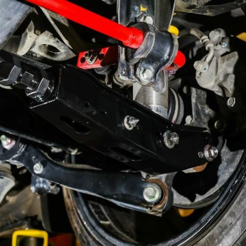 BLOX Racing Rear Lower Control Arms - Black (2013+ Subaru BRZ/Toyota 86 / 2008-2023 Subaru WRX/STI) - BXSS-50010-BK
