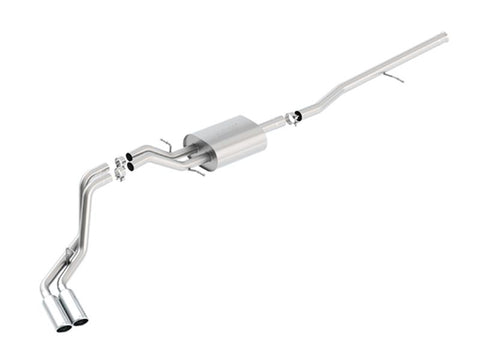 Borla S-Type Cat-Back 14 Sierra 1500 Ext. Cab Stnd Bed/CC Short Bed 143.5in WB Side Exit Exhaust - 140550
