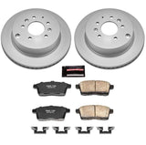 Power Stop 07-12 Mazda CX-7 Rear Z17 Evolution Geomet Coated Brake Kit - CRK5876