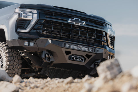 DV8 Offroad 24-26 Chevy Silverado 2500/3500 Spec Series Front Bumper - FBCS2-04