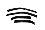 AVS 97-01 Mitsubishi Mirage Ventvisor Outside Mount Window Deflectors 4pc - Smoke - 94416