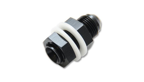 Vibrant -6AN Fuel Cell Bulkhead Adapter Fitting (w/ PTFE Crush Washers & Nut) - 16892
