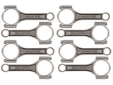 Manley SB Chevy Sportsmaster Steel Connecting Rods I-Beam 5.7in Length - Set of 8 - 14101-8
