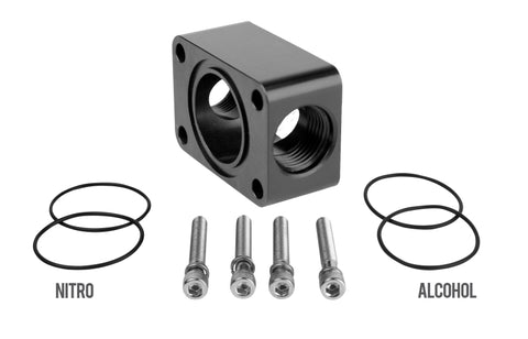 Aeromotive Spur Gear Pump Distribution Block - 2x AN-10 - 11740