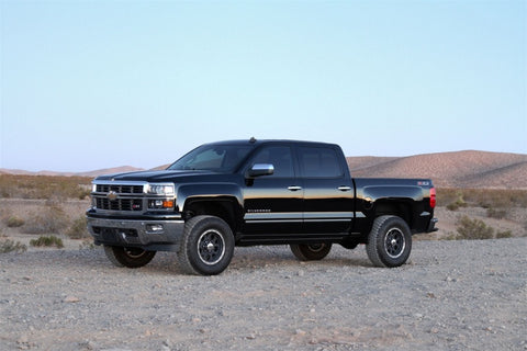 Fabtech 07-18 GM K1500 w/OE Forged UCA 3.5in UCA System w/DL 2.5 Coilovers & Rear DL Shocks - FTS21204