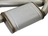 aFe MACHForce XP 3in 304 SS Axle-Back Exhaust Dual Exhaust (NPP) w/ Black Tips 16-17 Camaro SS V8 - 49-34068-B