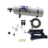 Nitrous Express 4150 Hitman 4-BBL Nitrous Kit (100-200HP) w/15lb Bottle - 40040-15