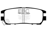 EBC 92-97 Mitsubishi Montero 3.0 Greenstuff Rear Brake Pads - DP6958