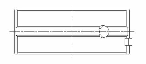 ACL Ford/Cosworth 2.0L (YB) Standard Size Race Series High Performance Main Bearing Set - 5M2167H-STD