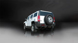 Corsa 06-08 Hummer H3 3in Cat-Back Dual Rear w Single 4in Black Pro-Series Tips - 14212BLK