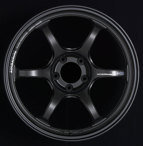 Advan RG-D2 18x9.5 +35 5-120 Semi Gloss Black Wheel - YAT8J35WSB