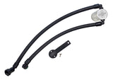 J&L 2021-2023 Ram TRX 6.2L Supercharged Passenger Side Oil Separator 3.0 - Clear Anodized - 3071P-C