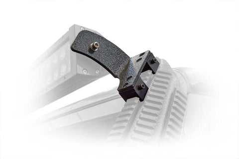 DV8 Offroad 2018+ JL/Gladiator Picatinny Rail A-Pillar Pod LED Light Mount - D-JL-190052-PIL